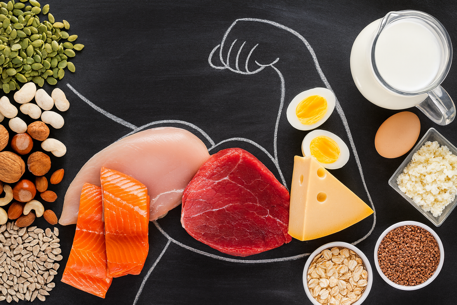 Como o consumo de proteínas melhora a flacidez